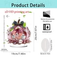 thumbnail image 3 of Halloween Tabletop Decor 2D Acrylic Pumpkin Car Ghost Decor - Desktop Ornament - for Centerpiece Reception Dining Home Living Room Desktop Bedroom Workplace Halloween Gathering B, 3 of 5