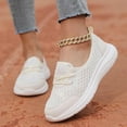 thumbnail image 3 of Women's Casual Lightweight Soft Sole Mesh Comfort Orthopedic Shoes, 2024 New Walking Slip On Flats with Arch Support, 3 of 6