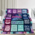 thumbnail image 2 of LHSHID Granddaughter Gifts from Grandma Granddaughter Blanket Gifts for Granddaughter Birthday Gifts for Granddaughter Granddaughter Gifts from Nana to My Granddaughter Throw Blanket 50"x60", 2 of 7
