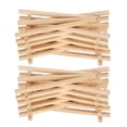 thumbnail image 1 of Tripod Easel20pcs Mini Wood Display Decorative Display Wood Display Easel Exquisite Design, 1 of 8