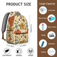 thumbnail image 6 of Adorable Mushroom Design School Backpack for Women, Cute College Bookbag, Large Capacity Laptop Daypack for Campus Commute, Durable Material, Ideal Gift Idea, 6 of 6