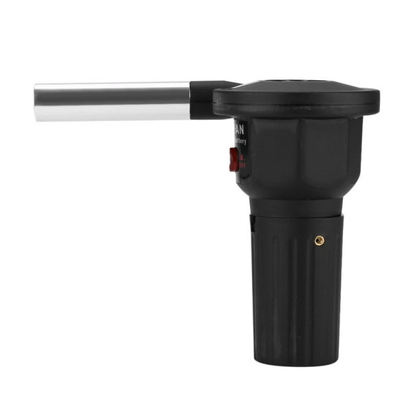 Ventilador para Barbacoa, Soplador de Aire Eléctrico Compacto y Portátil para Parrilla de Carbón, Picnic, Camping, PP Premium Y Aleación de Aluminio
