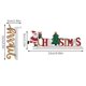 thumbnail image 4 of Decoración Navideña Tridimensional de Madera con Letras Navideñas, Marco para Puerta, Adorno para Esquina de Puerta Colgante., 4 of 7