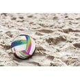 thumbnail image 3 of REBOIL Outdoor Recreational Volleyball Waterproof Indoor/Outdoor Volleyball for Pool, Beach - Composite Leather, Official Size 5 Toys for Kids Boys and Girls Multi- color & Reflective, 3 of 7