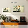 thumbnail image 3 of Elephant Stock Hockey Sunset Play Wall Art - Horizontal Multi Panel Canvas - Living Room Wall Decor - Sports Multi Panel - Gray And Orange Decor - 23" x 14", 3 of 4