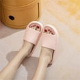 thumbnail image 4 of Utoimkio Slide Sandals for Women Slip On Summer Casual Beach Sandals for Women Casual Comfortable House Slippers, 4 of 5