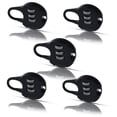 thumbnail image 1 of 5 PCS Combination Luggage Lock Password Security Padlock Zinc Alloy Black Small Safe Combination Padlocks for Luggage, 1 of 5