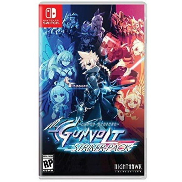 Paquete STRIKER de Azure Striker Gunvolt para Nintendo Switch
