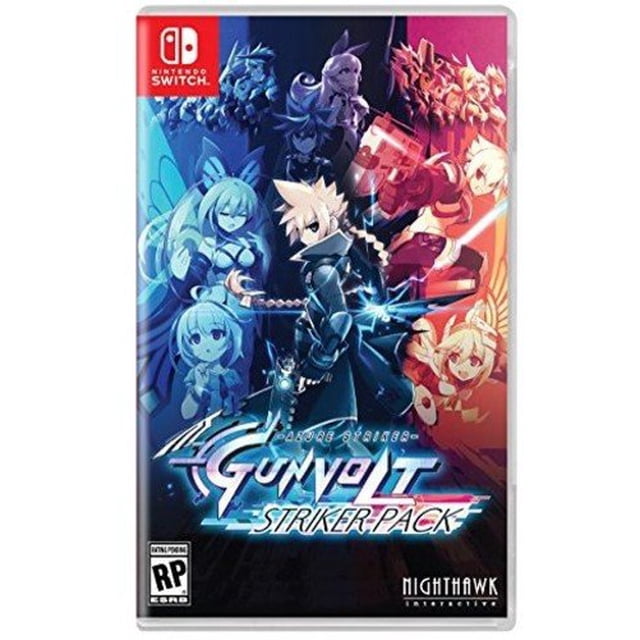 Paquete STRIKER de Azure Striker Gunvolt para Nintendo Switch