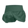 thumbnail image 4 of Loopsun Womens Summer Skirts, Fashion Skirt Womens Solid Short Puff Hem Flared A-Line Skirt Green L, 4 of 5