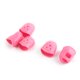 thumbnail image 1 of Size M Guitar Ukulele Bass Fingertip Finger Guards Picks Protector Pink 5pcs, 1 of 3