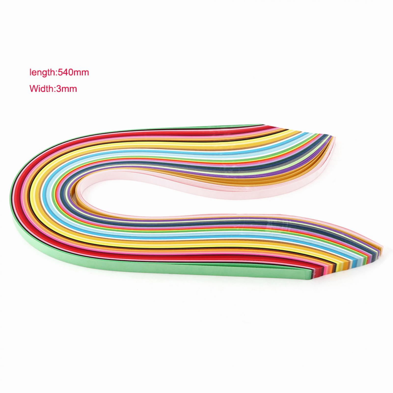 LYUMO Quilling Paper Strip, 720 Colors Multicolor Quilling Paper Art