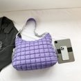 thumbnail image 3 of Bolso de mano para mujer Fashionalbe Nylon Simple Mujer Commuter Bolso (Púrpura), 3 of 8
