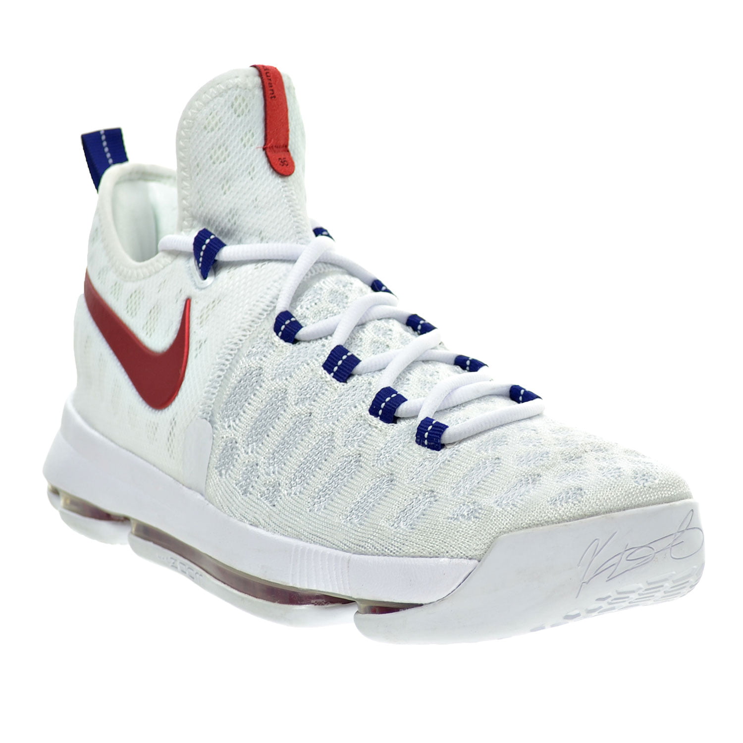 Nike Zoom KD 9 Men's Shoes White/University 843392-160 - Walmart.com