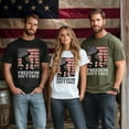 thumbnail image 3 of Freedom Isn't Free Shirt - Kneeling Soldier USA Flag Tee, Memorial Day Patriotic Gift for Veterans and Military Men, 3 of 3