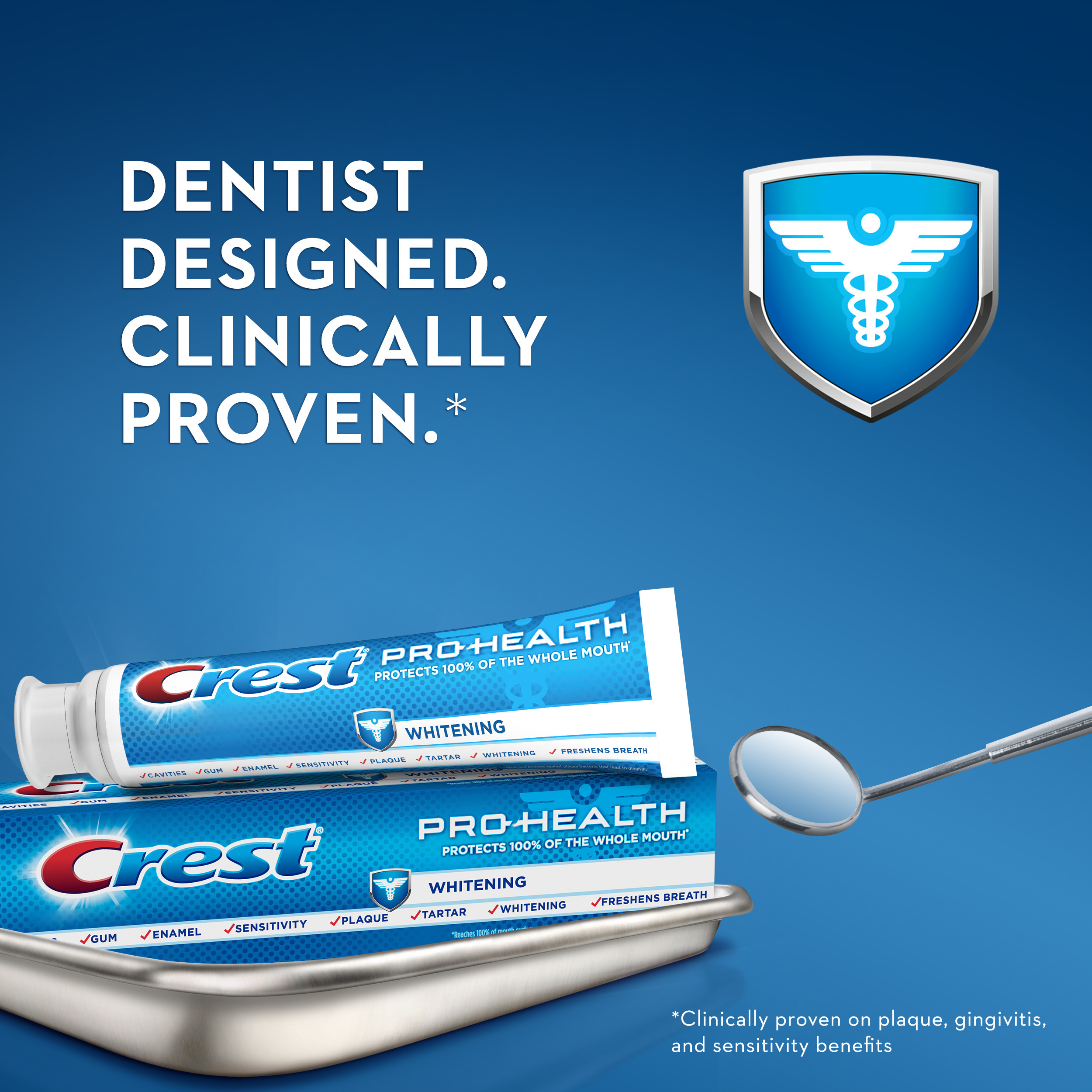Crest Pro-Health Whitening Gel Toothpaste, Mint, 4.6 oz, 2 Pk - image 7 of 10