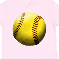 thumbnail image 4 of Inktastic Yellow Softball Boys or Girls Toddler T-Shirt, 4 of 5