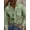 Green, variant on Men's Western Shirts Long Sleeve Embroideres Cowboy Shirts Casual Button Down Shirt With Pocket Green 3XL