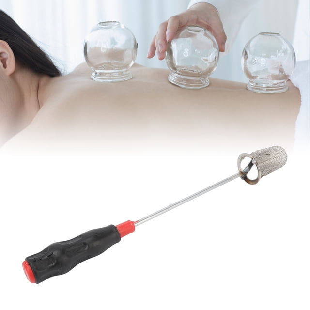Cupping Ignition Rod, Easy To Use Stainless Steel Fine Workmanship Portable Fire Cupping Stick for Salon
