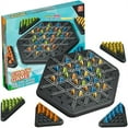 thumbnail image 3 of Funny Chain Triangle Game Interactive Peg Game Triangle Board Game for Kids Adult Family Party Brain Teaser Strategy Game Toy, 3 of 8