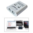 thumbnail image 4 of Dispositivo de uso compartido de impresora USB 2 en un Interruptor de uso compartido de impresora de salida Concentrador divisor de conmutación KVM blanco shamjiam Dispositivo para compartir impresoras, 4 of 8