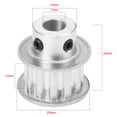 thumbnail image 5 of Uxcell 12 Teeth 7mm Bore 5.08mm Timing Belt Pulley for 10mm Belt, 5 of 5