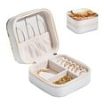 thumbnail image 2 of Mother's Day Kangaroo Compact Jewelry Box with Imitation Metal Zipper & Small Grid, Perfect for Rings, Earrings, Bracelets, Portable Storage Case, 2 of 6
