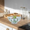 thumbnail image 2 of Enamelware Bowl Classic Food Bowl Retro Salad Bowl Footed Cereal Bowl Noodle Soup Bowl, 2 of 6