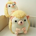 thumbnail image 2 of Muñeco de peluche de erizo peludo, redondo y esférico, con garra grande, 2 of 5