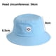 thumbnail image 2 of Sombrero para el sol para bebé, protector solar, sombrero de pescador, hermoso sombrero de playa adecuado para bebé, sombrero ajustable, 2 of 5