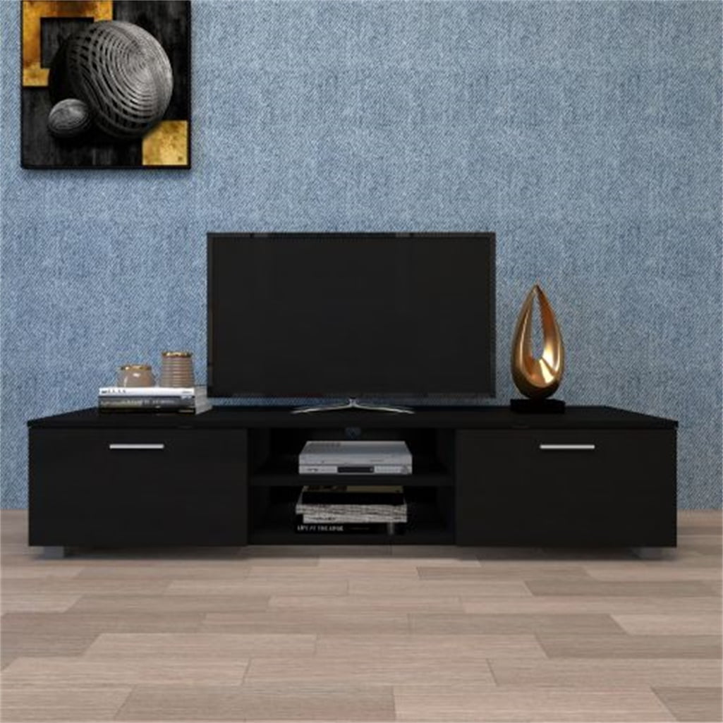 70 Inch TV Stand, Media Console Entertainment Center, Television Table with 2 Storage Cabinet