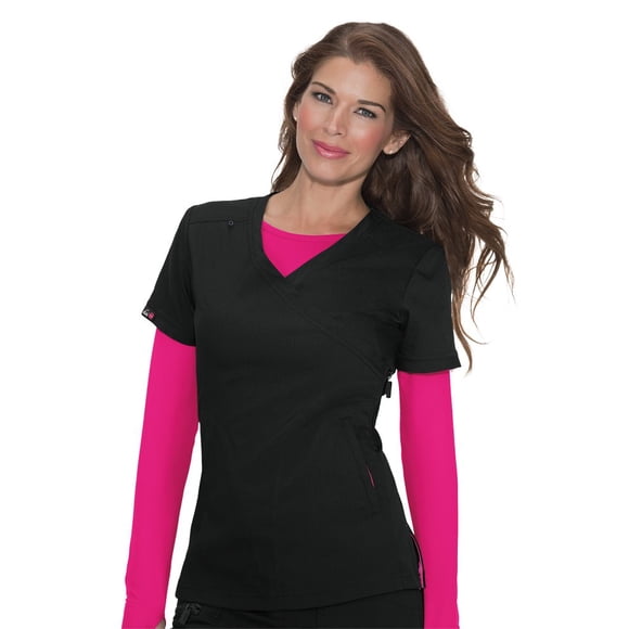 KOI lite 316 Women's Philosophy Scrub Top Black 2XL