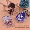 thumbnail image 4 of Genshin Impact keychain - Acrylic Keychain Genshin Anime Keychains with Key ring for Adult and Teen, 4 of 4
