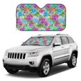 thumbnail image 2 of Fuzoiu Succulents Print Car Windshield Sunshade,Foldable Reflective Sun Visor,Windshield Sun Shade,UV Rays Sun Visor Shade,Auto Front Sun Shield Shade-Small, 2 of 8