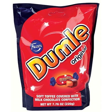 Fazer Dumle Soft Toffee with Milk Chocolate (7.76 ounce)