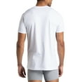 thumbnail image 5 of Fruit of the Loom Men's Crafted Comfort Crew Undershirts, 3-Pack, 5 of 10