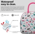 thumbnail image 3 of Lunch Bag Lunch Box for Women Reusable Insulated Lunch Bags,Water-Resistant Watermelon Pineapple Cooler Lunch Tote Bag, Large Capacity for Work Travel Picnic, 3 of 6