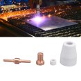thumbnail image 2 of 65Pcs Plasma Cutting Consumables Ceramic Copper Plasma Cutter Tips Kit for Stahlwerk CT312 CUT50, 2 of 7