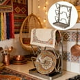 thumbnail image 5 of Kitchen Lid Storage Rack With Tray Lid Organizer Rack For Counter U Shaped Lid Holder Steel Spoon Stand While Cooking Space (2 Styles), 5 of 5