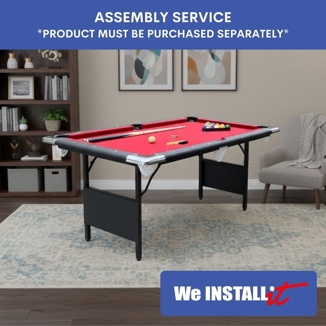 Home Installation Service - Pool and Billiards Table Assembly