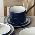 thumbnail image 5 of Noritake ColorTex Stone Navy 12-Piece Dinnerware Set, Service for 4, 5 of 7