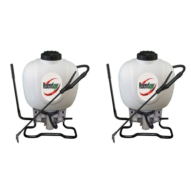 Roundup Backpack Sprayer for Fertilizer Weed Killer & Insecticide 4 Gal
