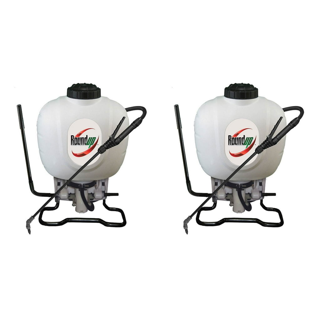Roundup Backpack Sprayer for Fertilizer Weed Killer & Insecticide 4 Gal