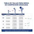thumbnail image 3 of Calcetín Caballero Compresión Mediana 15-20mm Medivaric 3323, 3 of 3