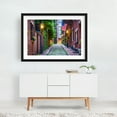 thumbnail image 2 of Acorn Street - Boston Massachusetts Photography Architecture City Street Photography Travel Poster Scenic Vintage Nightlife Black Framed Wall Art Print 5 x 7 inches, 2 of 4