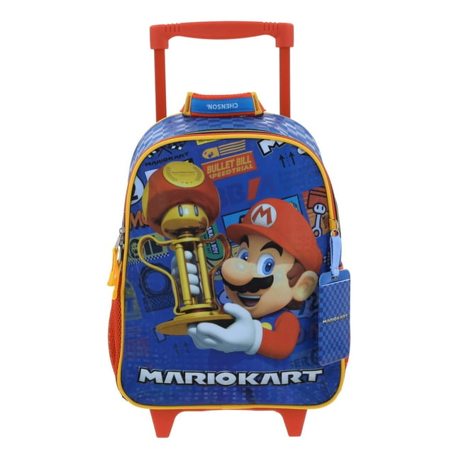 Mochila CON Ruedas Chica CHENSON Mario Bros Veloz