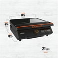 "Blackstone ESeries 17"" Electric Indoor/Outdoor Flat Tabletop Griddle