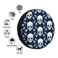 thumbnail image 4 of Goofa white arrow Skull Pattern Universal Tire Cover for Jeep, SUV, Truck, and Trailer – Waterproof, UV-Resistant,Easy to Install, Fits 14"-17" Tires-17 inch, 4 of 6