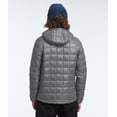 thumbnail image 3 of Sudadera con capucha THE NORTH FACE ThermoBall Eco 2.0 para hombre, color gris meldado, 3 of 7