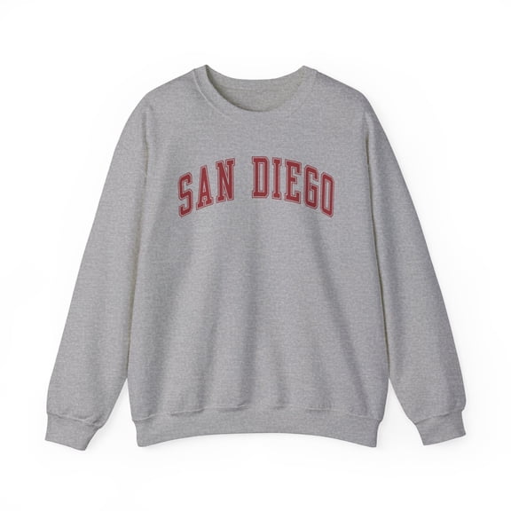 San Diego Sweatshirt Gifts Crew Neck Shirt Long Sleeve Unisex